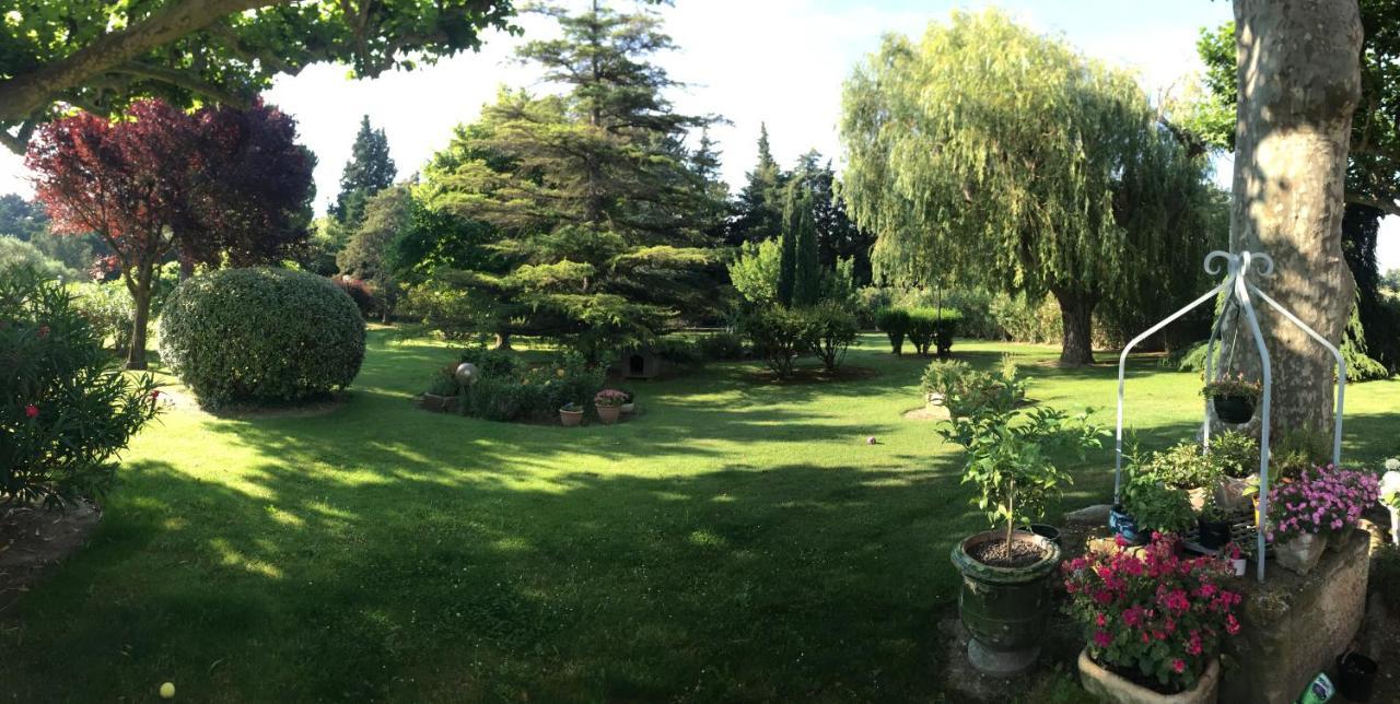 Villa Mas St Jean B&B Noves Bagian luar foto